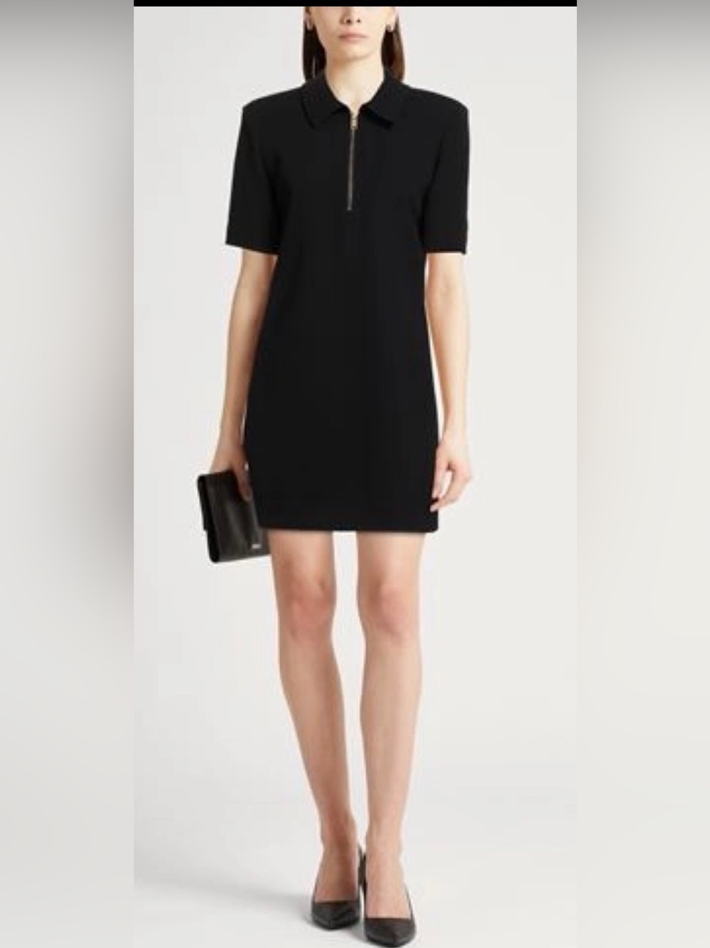 Tory Burch Crepe Polo Dress sz 10